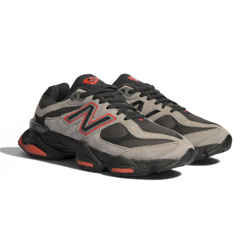 New Balance 9060 Grey Black Red