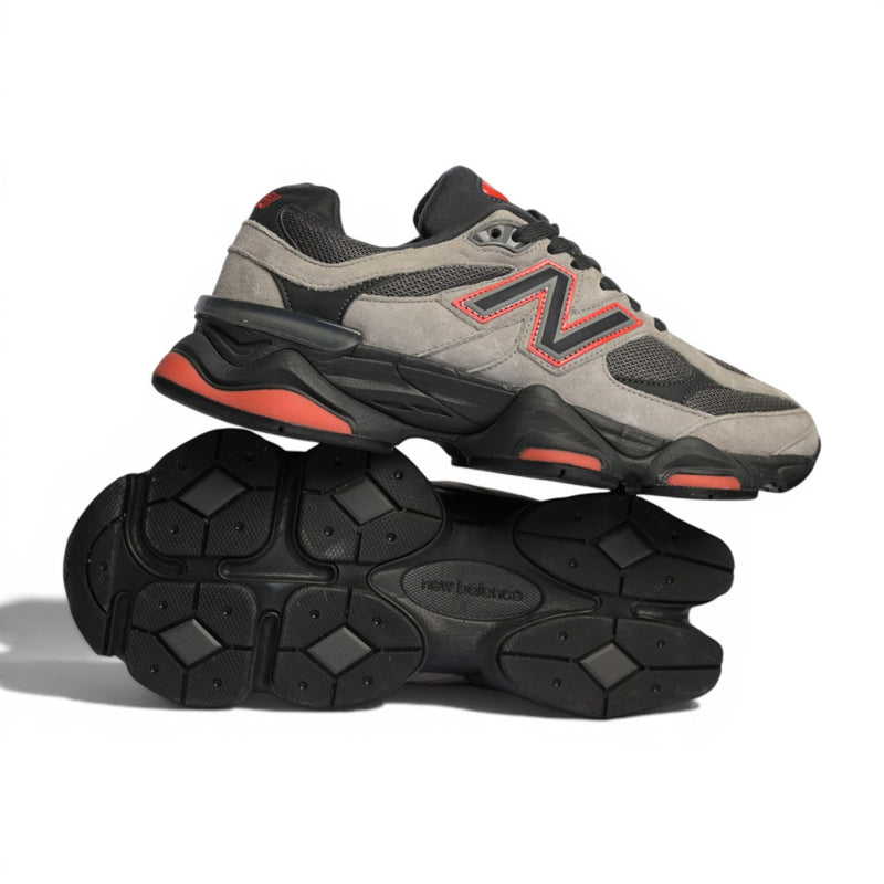 New Balance 9060 Grey Black Red