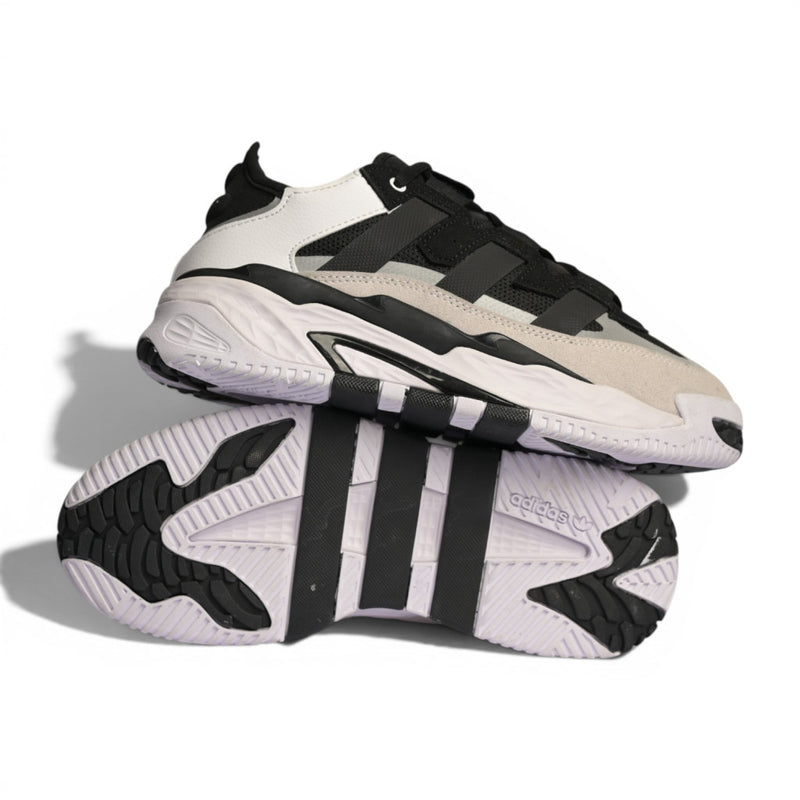 adidas niteball black and white