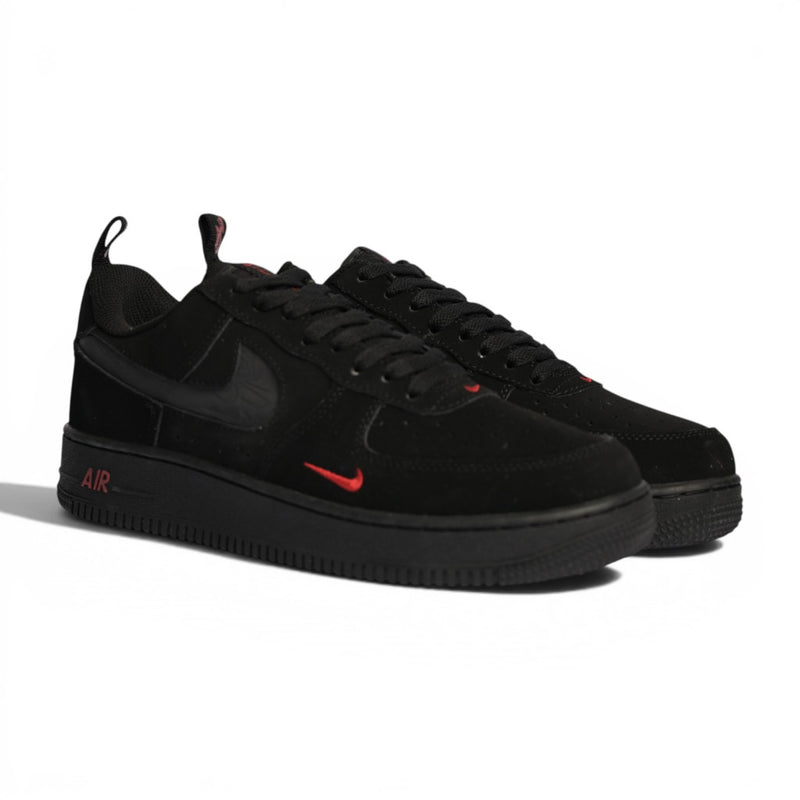 Nike Air Force 1 Low Black/Crimson"