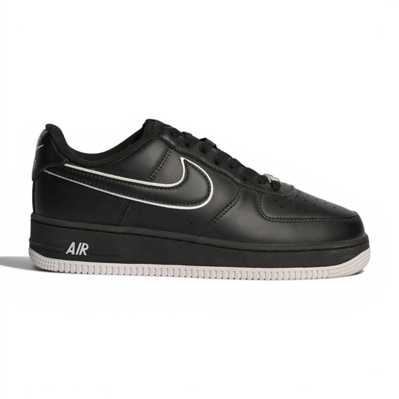 Nike Air Force 1 Low Black White Outline