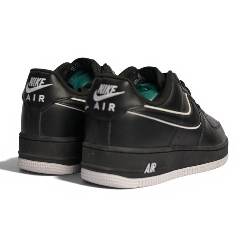 Nike Air Force 1 Low Black White Outline