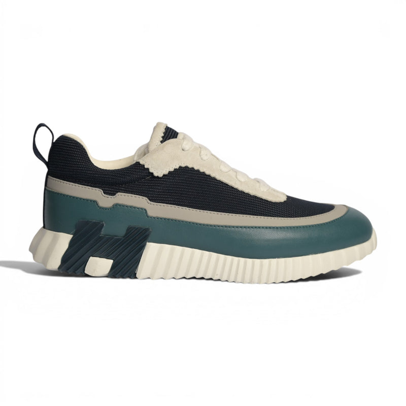 Hermes Bouncing Sneaker "Marine Bleuet Blanc"