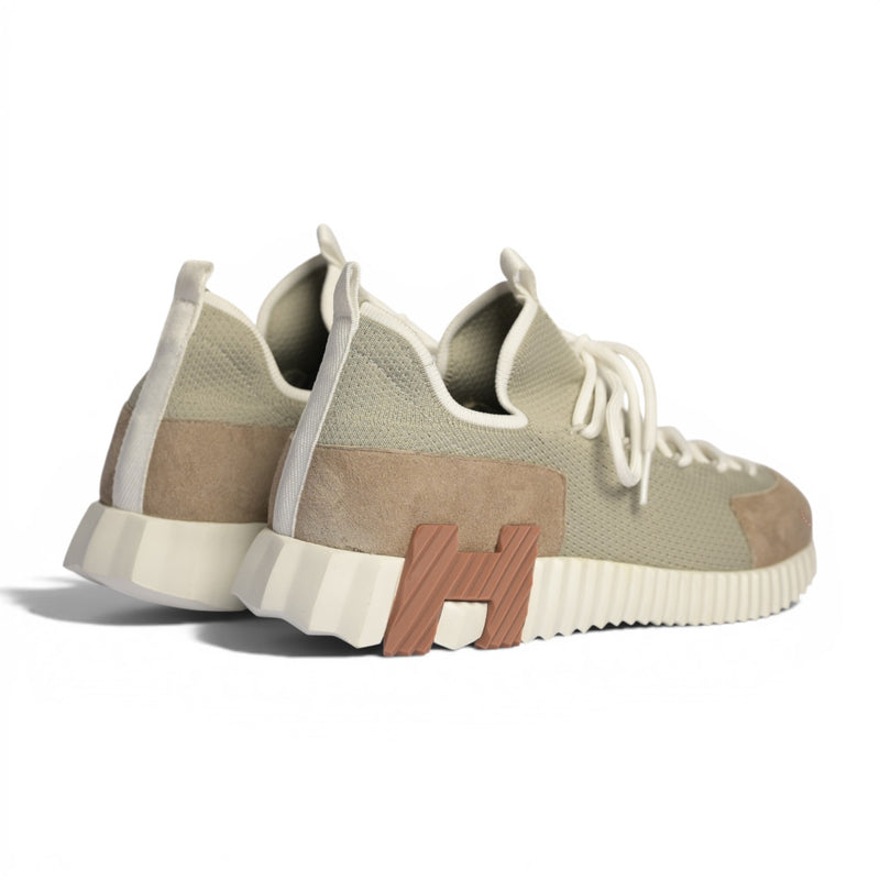 Hermes Slip-On Lift Up Sneaker – Beige/Natural