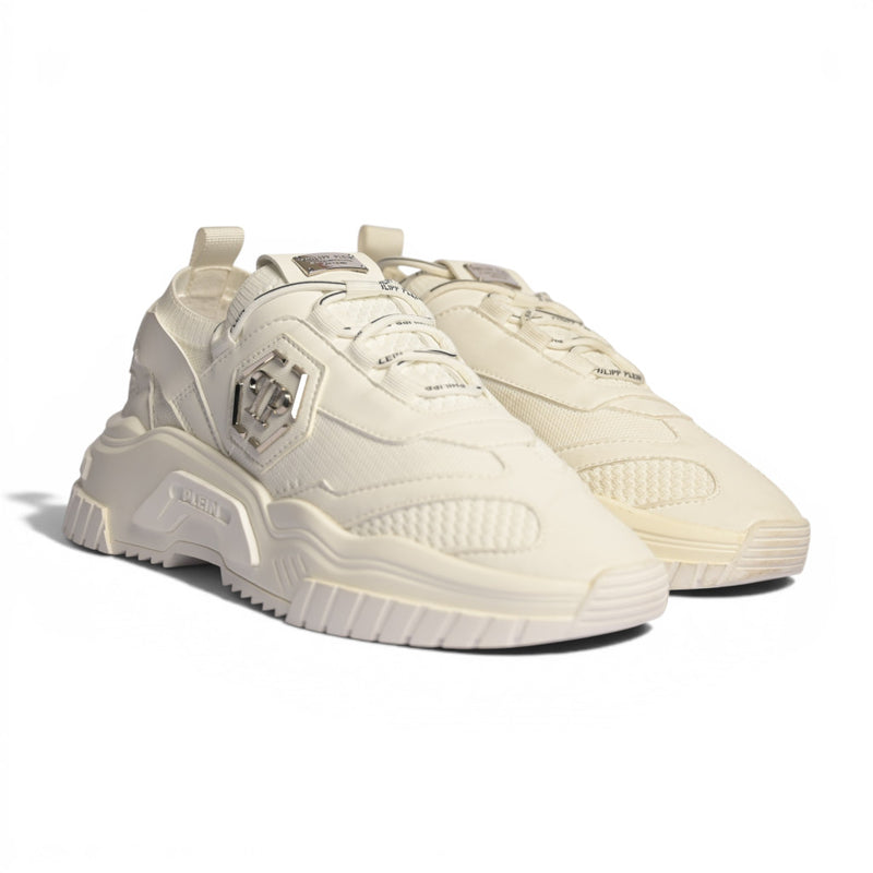 Philipp Plein Predator White Sneakers