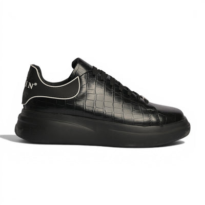 Philipp Plein Snake Leather Sneakers