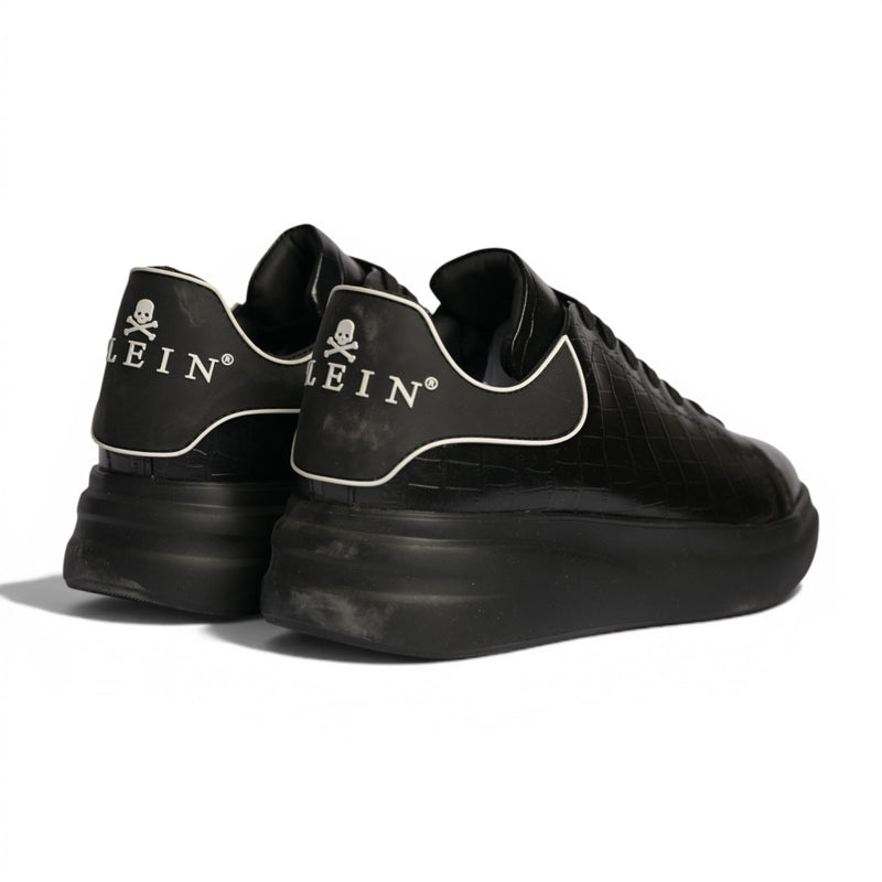 Philipp Plein Snake Leather Sneakers