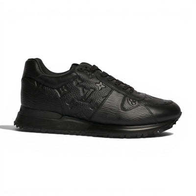 Louis Vuitton Run Away Sneaker Black Leather