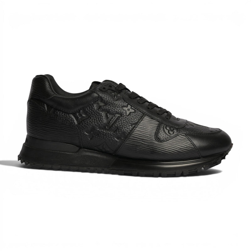 Louis Vuitton Run Away Sneaker Black Leather