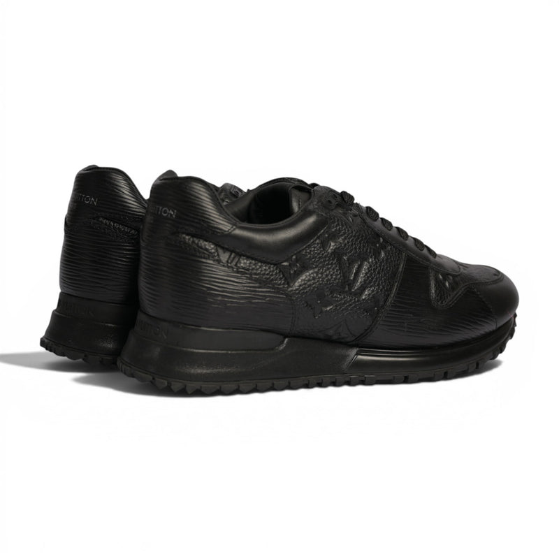 Louis Vuitton Run Away Sneaker Black Leather