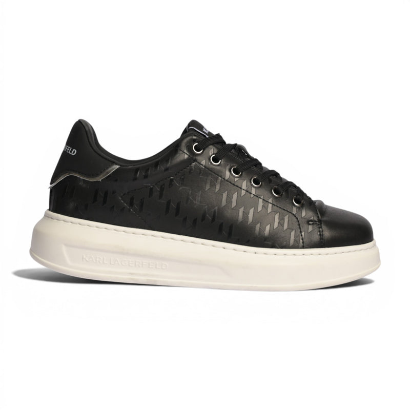 Karl Lagerfeld Kapri Monogram Embossed Black / White