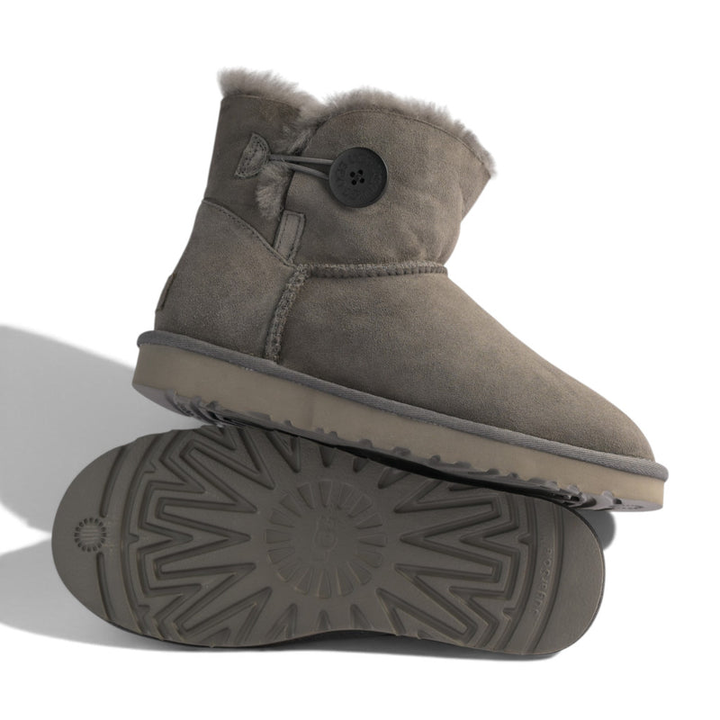 UGG Mini Bailey Button IICharcoal